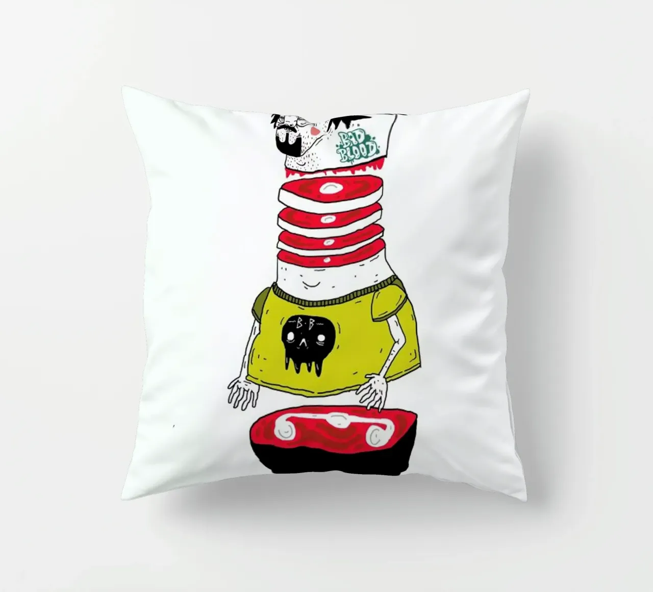 Chopsuey decorative cushion by Nick Cocozza