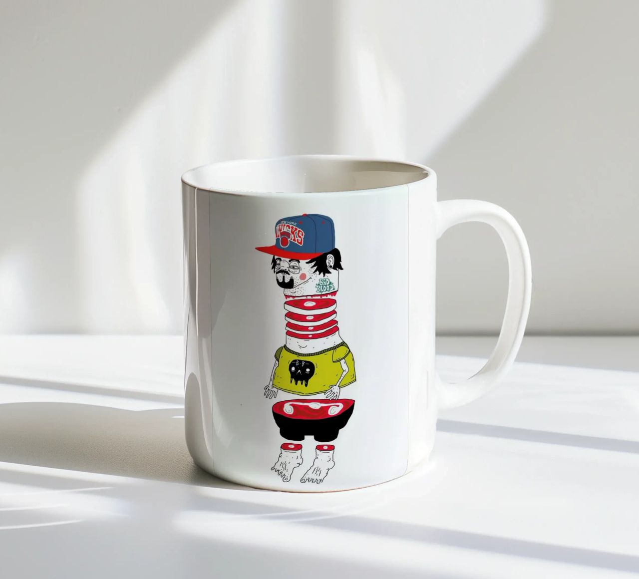 Chopsuey tazza in ceramica da Nick Cocozza