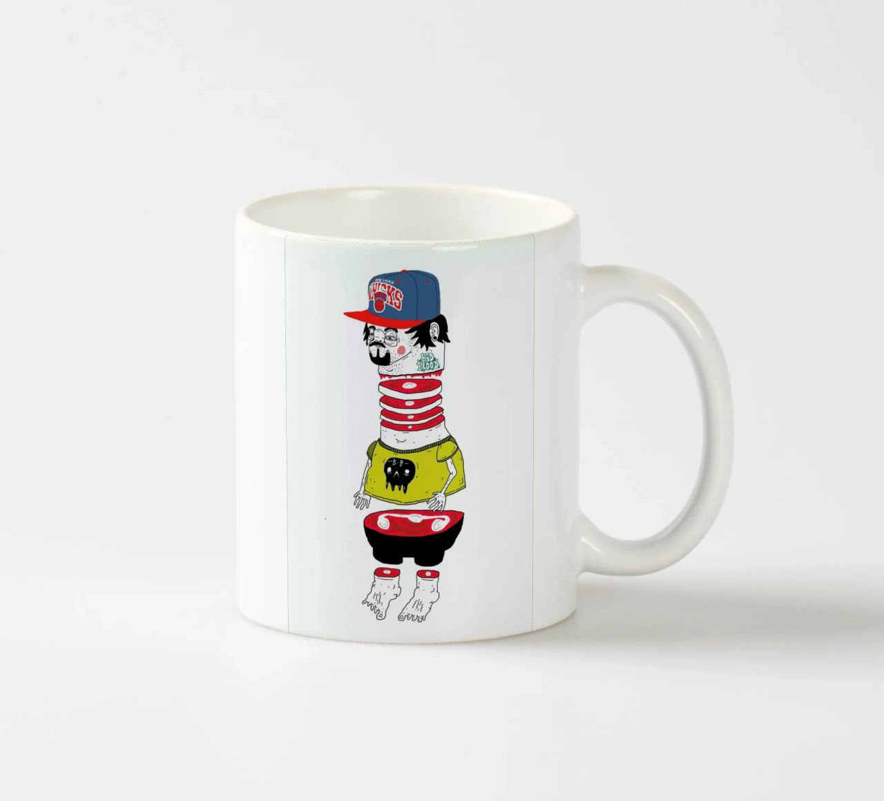 Chopsuey tazza in ceramica da Nick Cocozza
