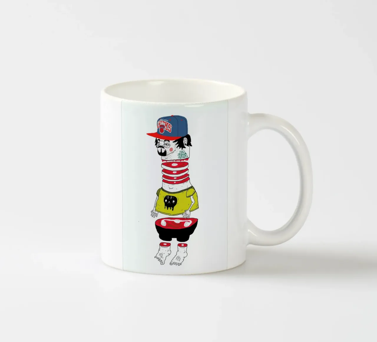 Chopsuey mug en céramique de Nick Cocozza