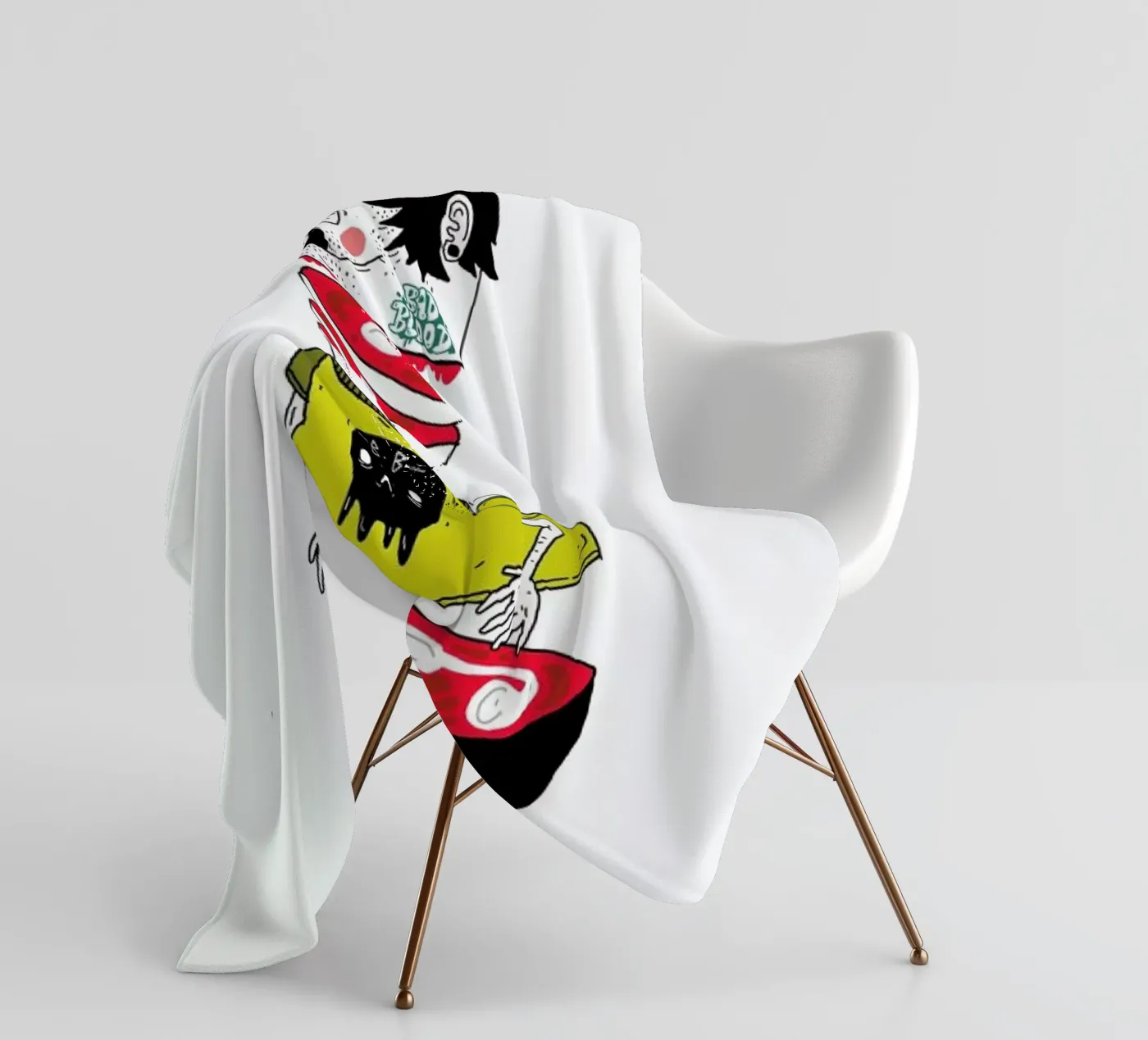 Chopsuey fleecedeken van Nick Cocozza