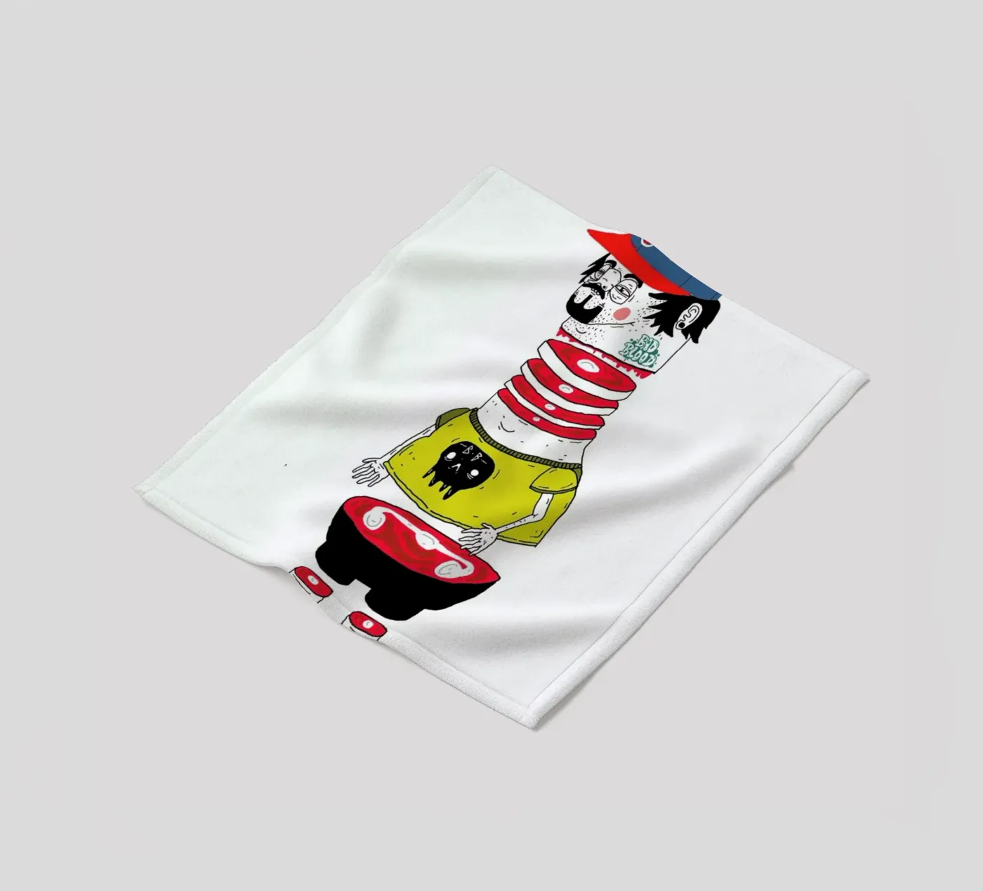 Chopsuey fleecedeken van Nick Cocozza