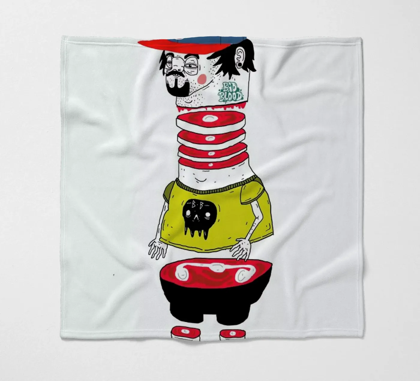 Chopsuey fleecedeken van Nick Cocozza