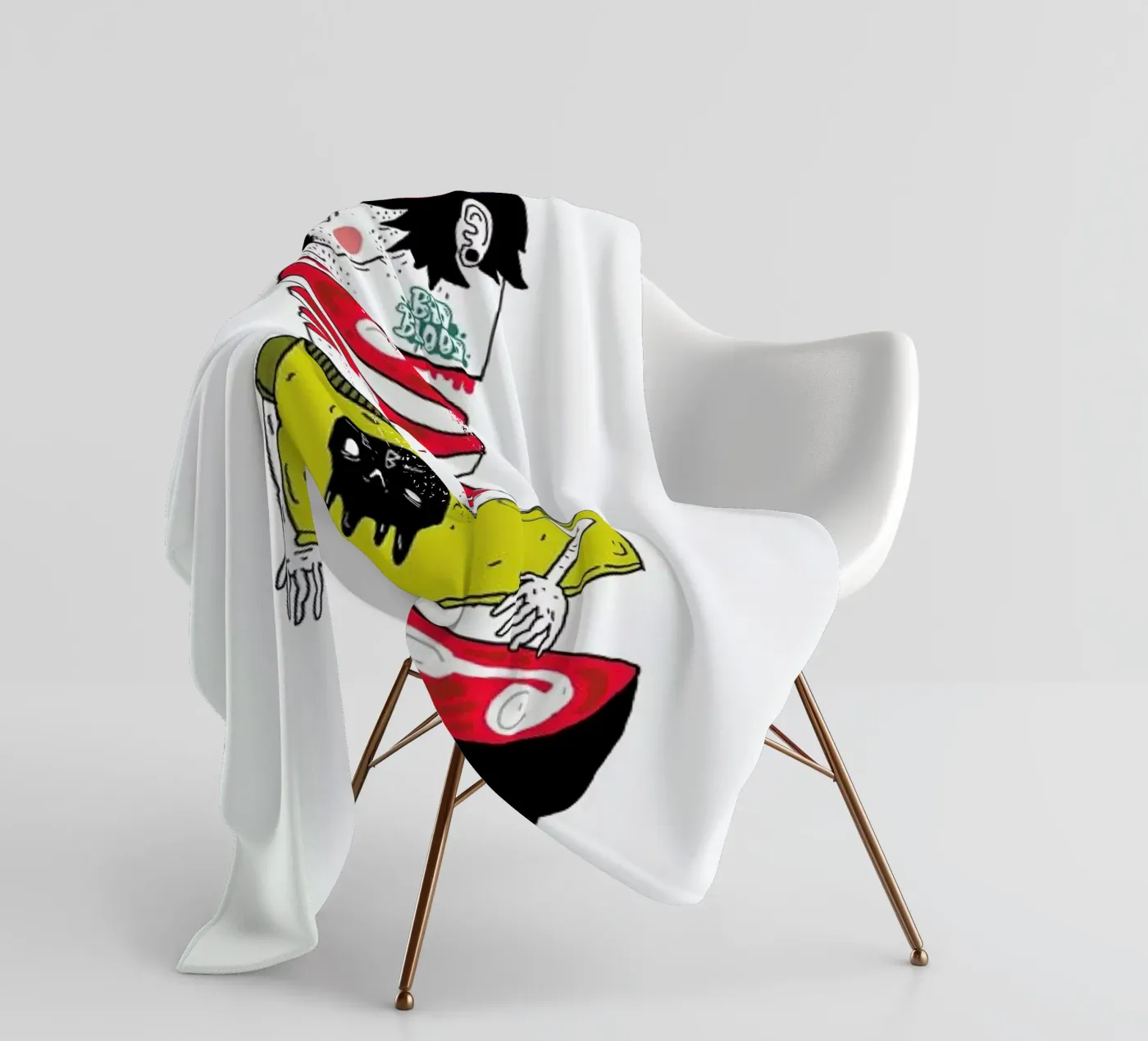 Chopsuey fleecedeken van Nick Cocozza