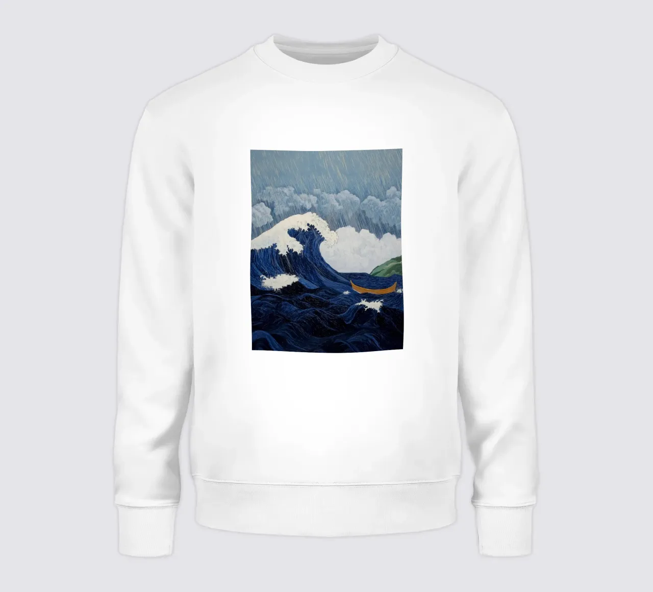 The Great Wave felpa da Art Center