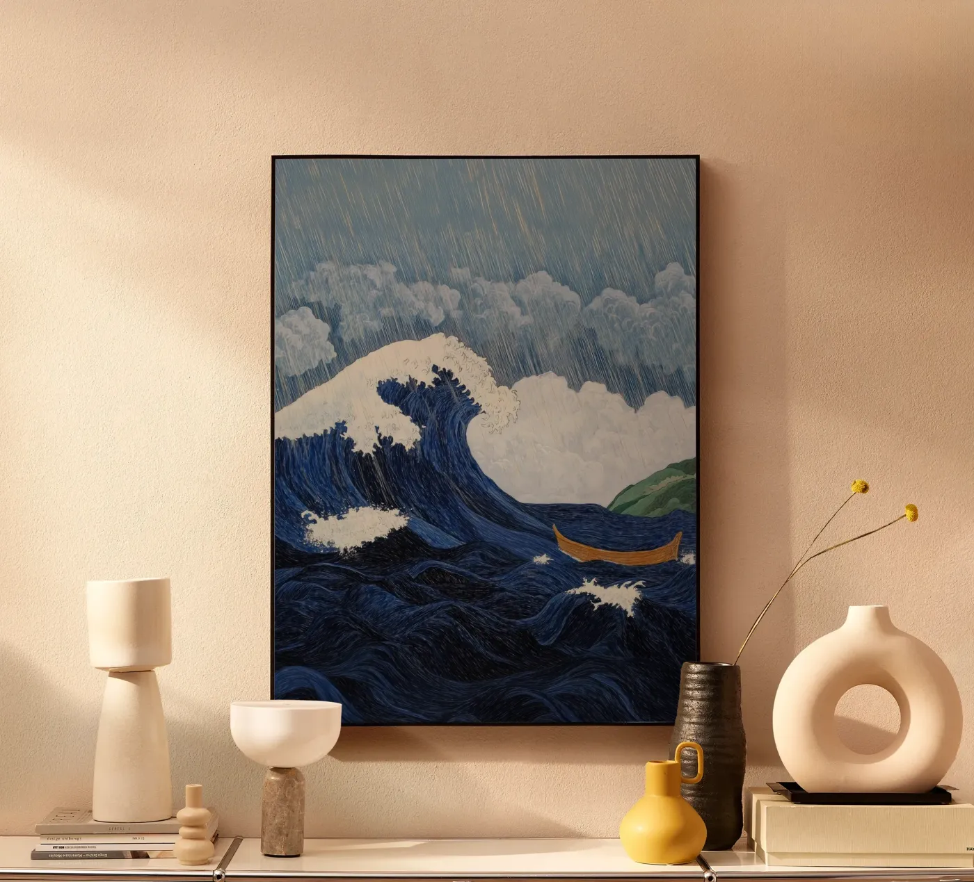 The Great Wave acrylic glass by Art Center