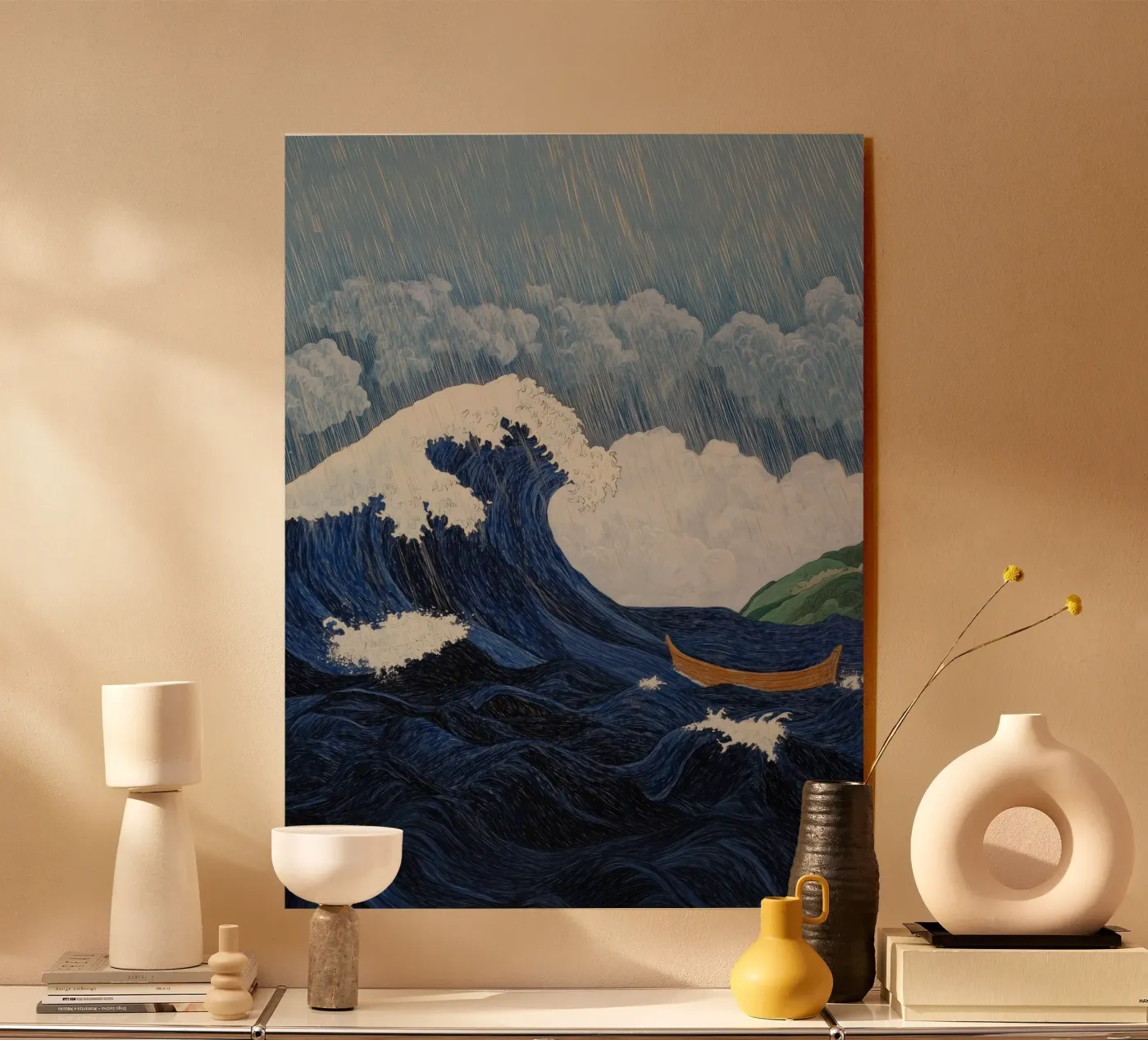 The Great Wave acrylic glass by Art Center