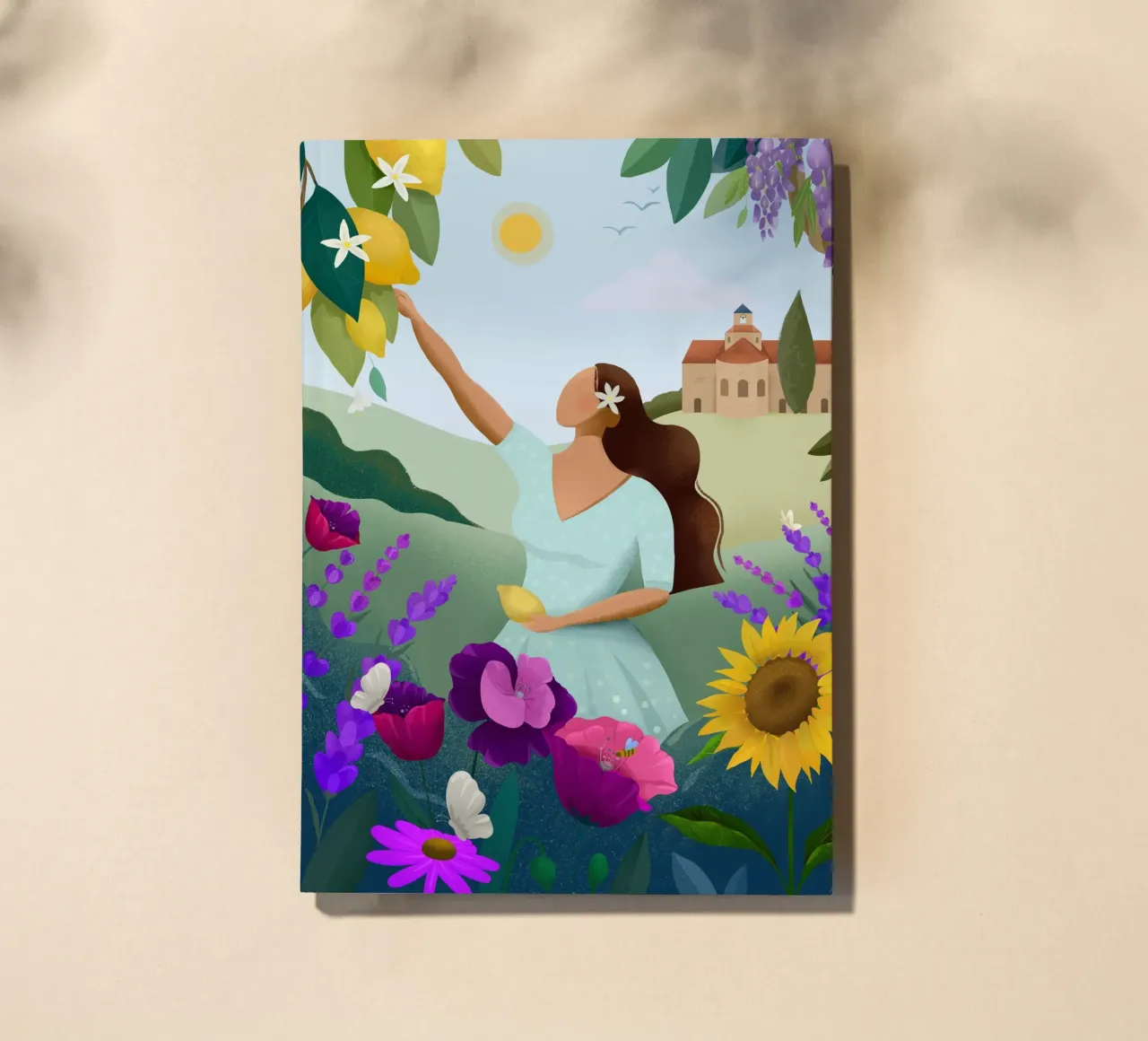 Spring in Provence notebook by PetrArts