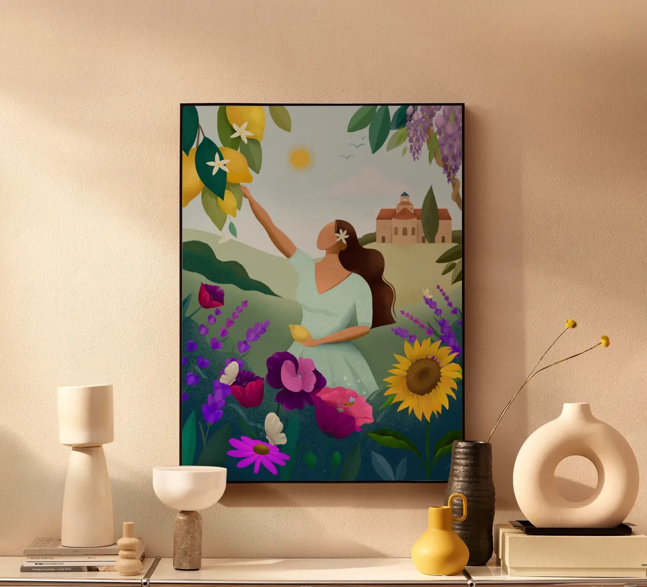 Spring in Provence plexiglass da PetrArts