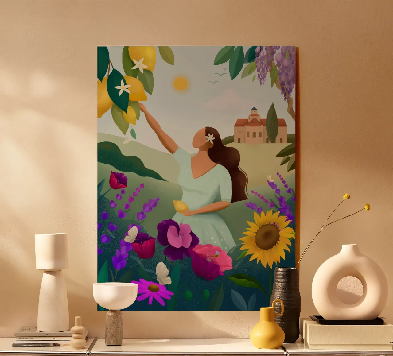 Spring in Provence plexiglass da PetrArts