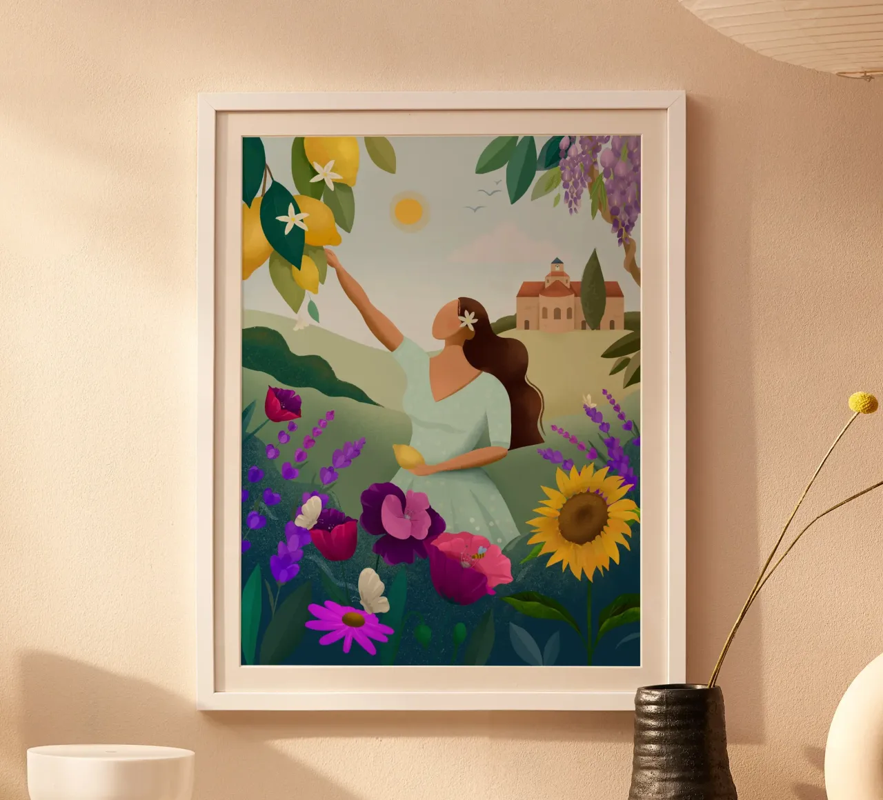 Spring in Provence poster da PetrArts