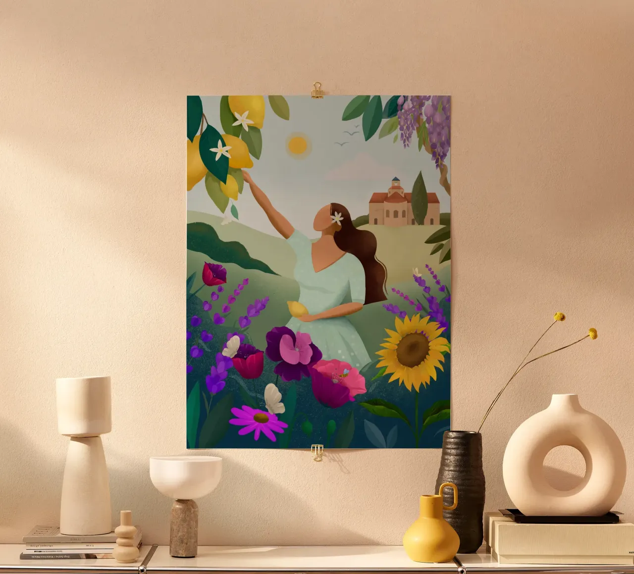 Spring in Provence poster da PetrArts