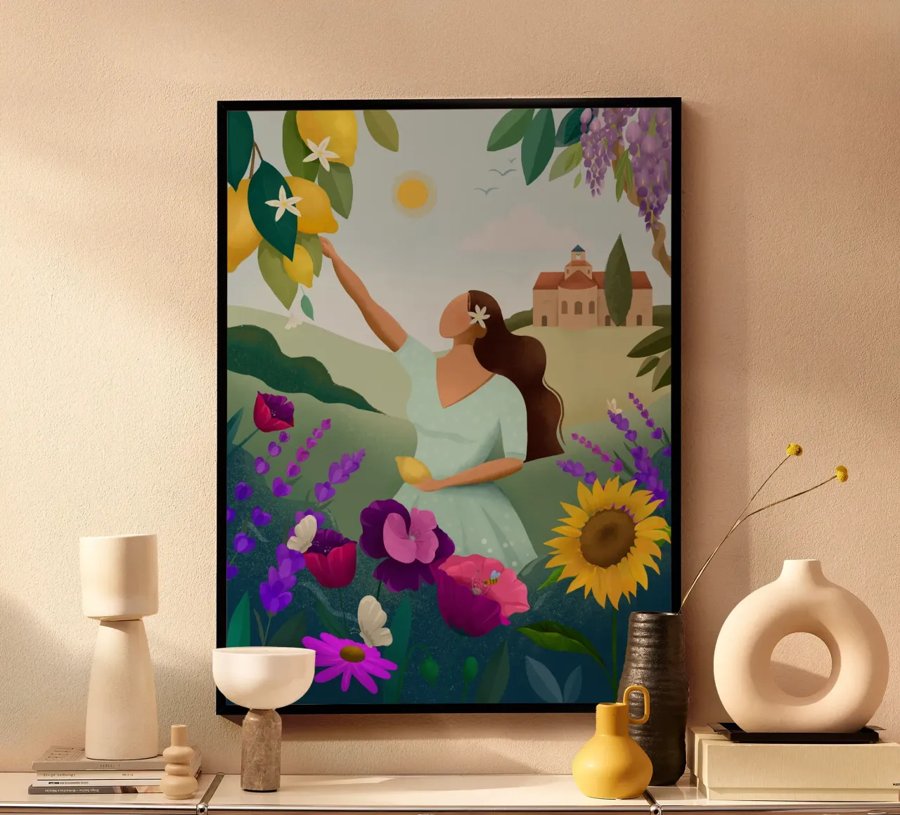 Spring in Provence poster da PetrArts