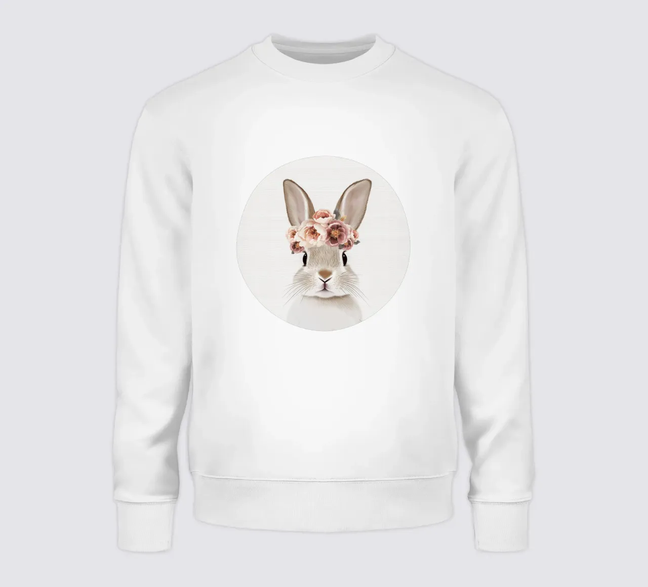 Lisa Konijnenbaby sweatshirt van Carinaprint