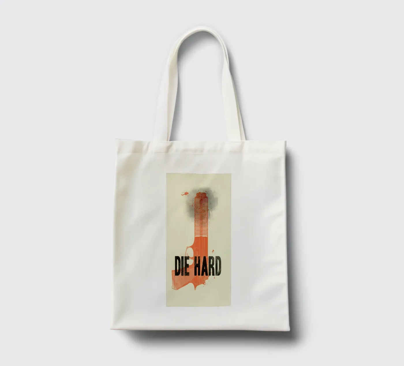 Die hard tote bag by Chris Wharton