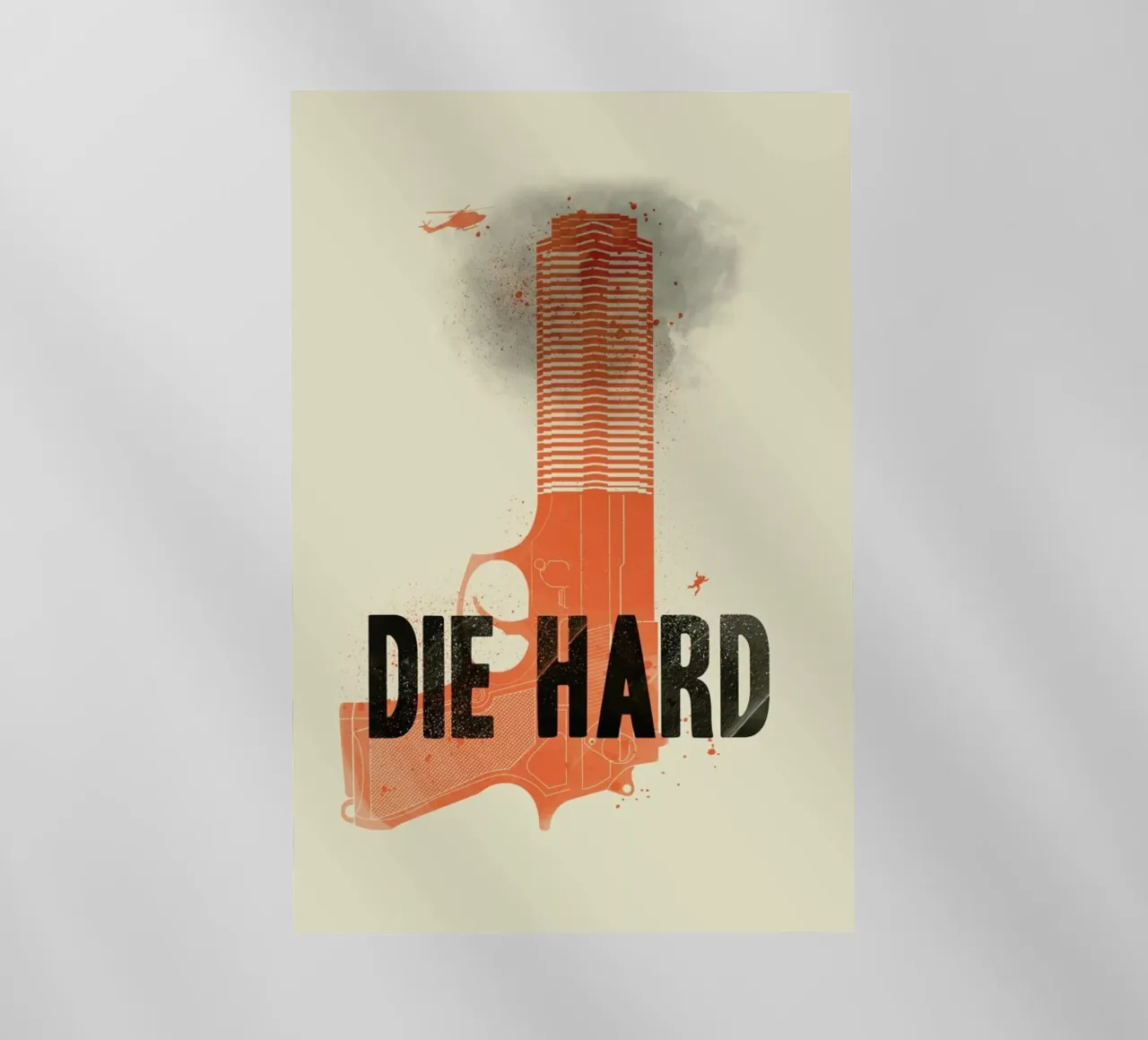 Die hard backlit folie van Chris Wharton