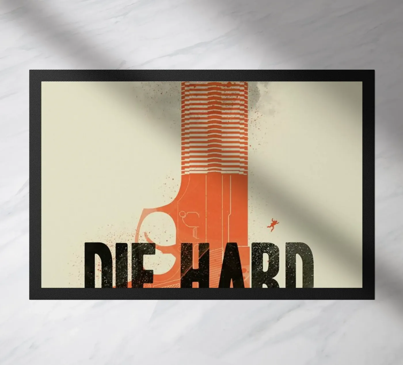 Die hard deurmat van Chris Wharton