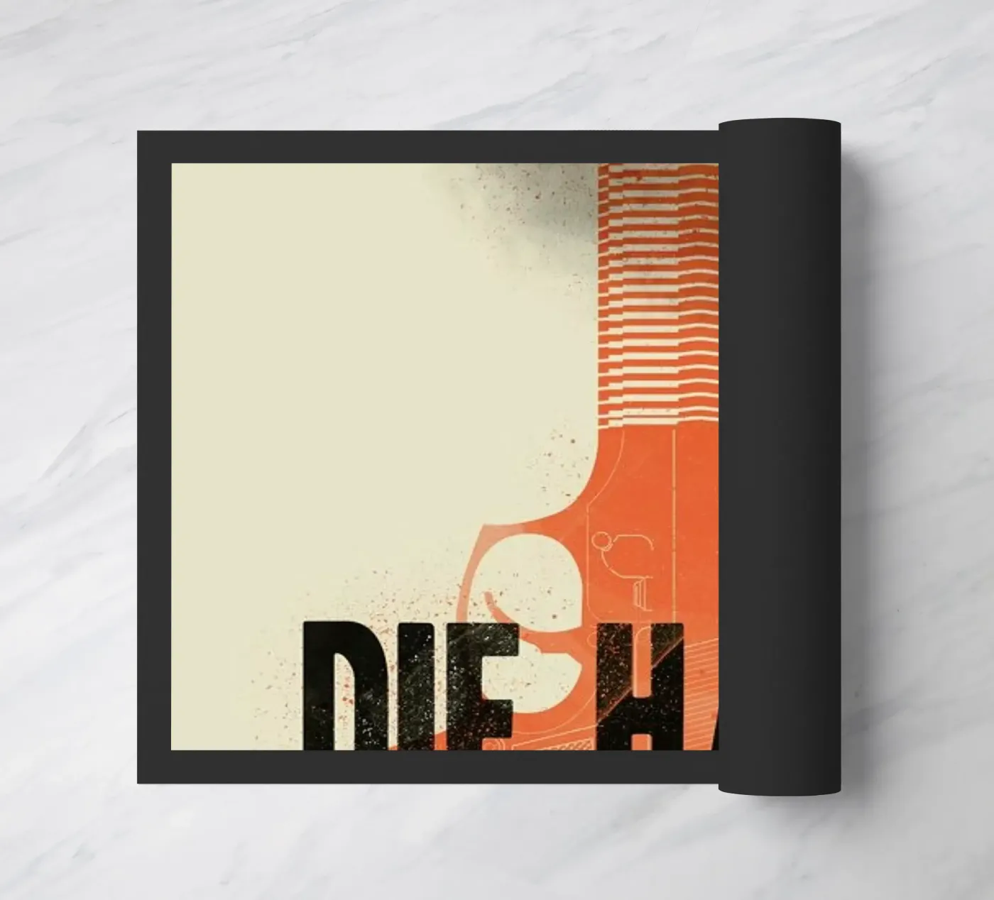Die hard Fußmatte von Chris Wharton