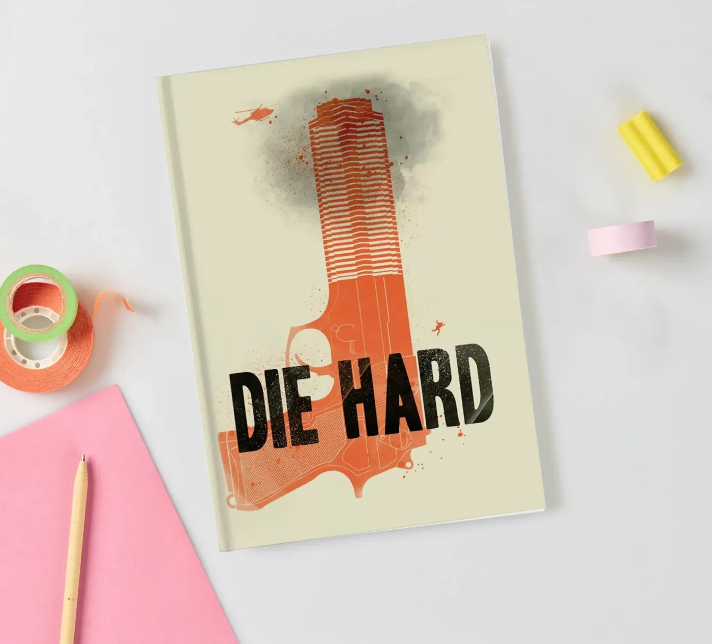 Die hard Notizbuch von Chris Wharton