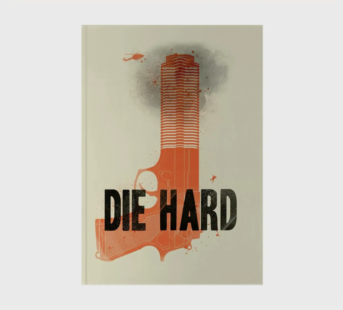Die hard Notizbuch von Chris Wharton