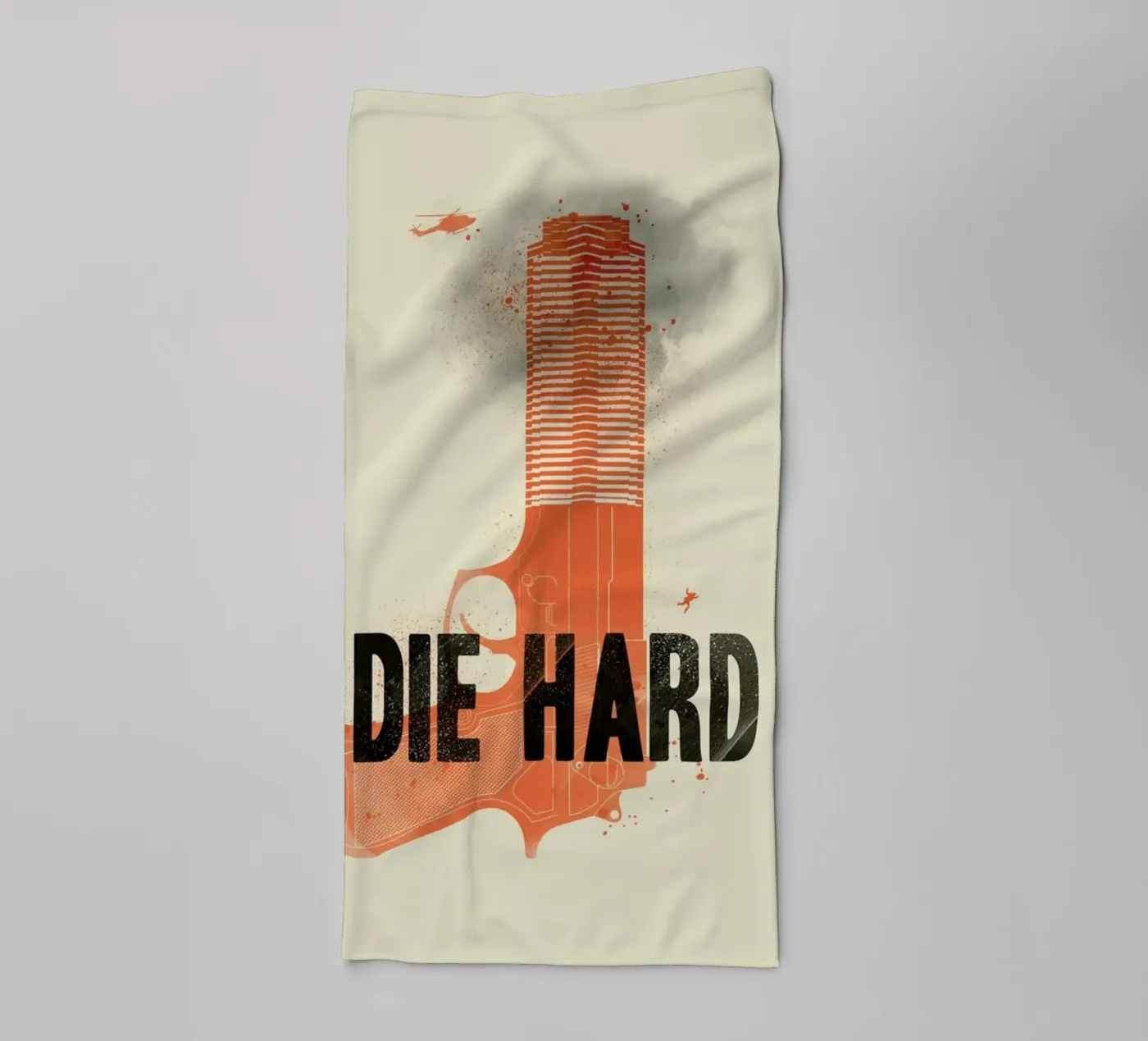 Die hard badhanddoek van Chris Wharton