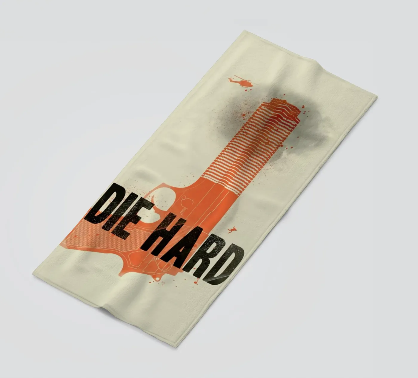Die hard serviette de plage de Chris Wharton