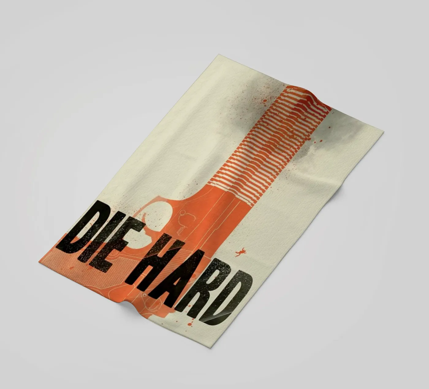 Die hard serviette de plage de Chris Wharton