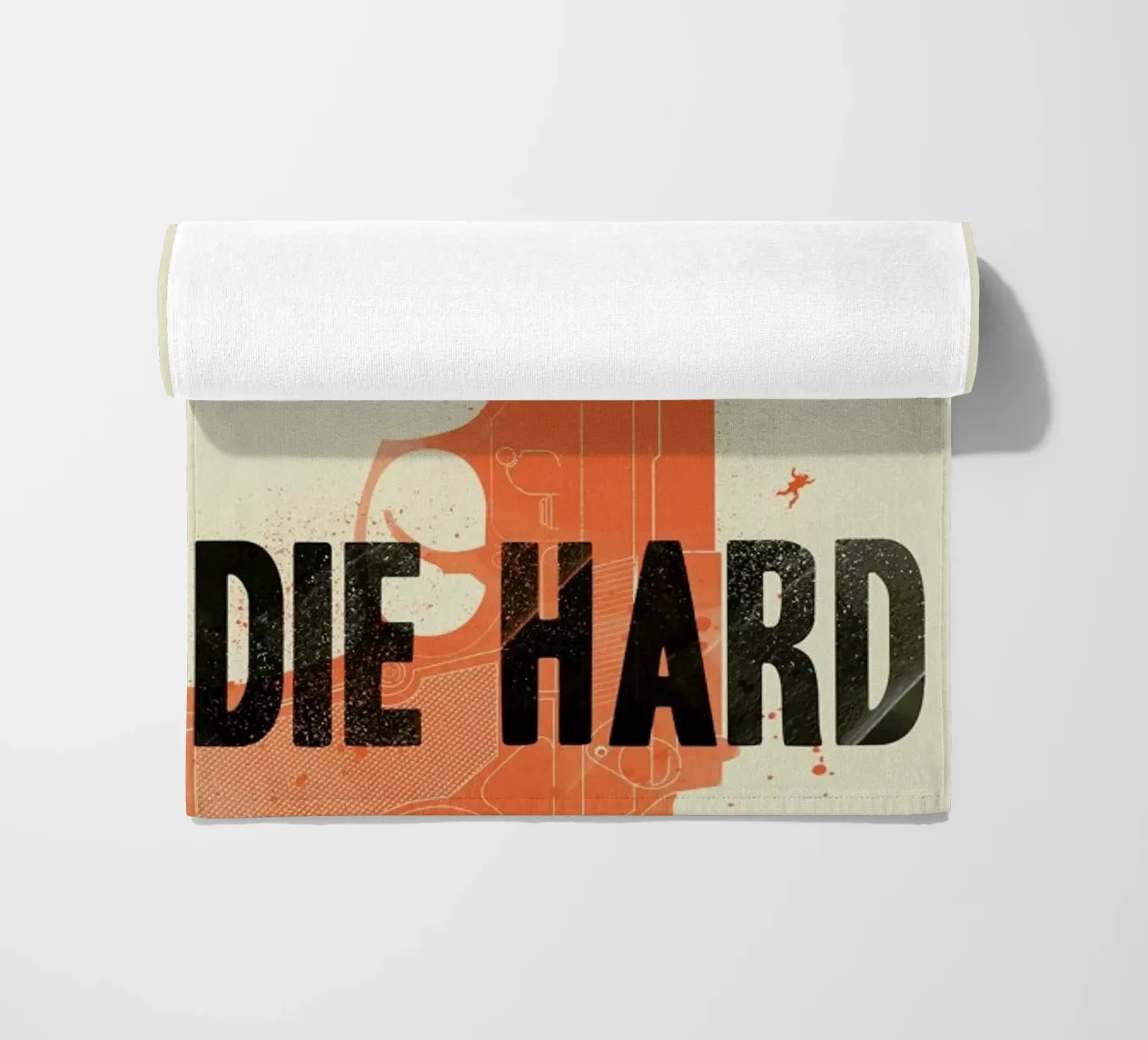 Die hard serviette de plage de Chris Wharton