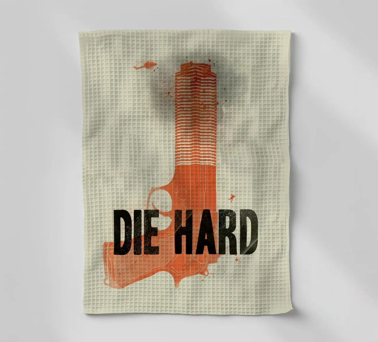 Die hard Geschirrtuch von Chris Wharton