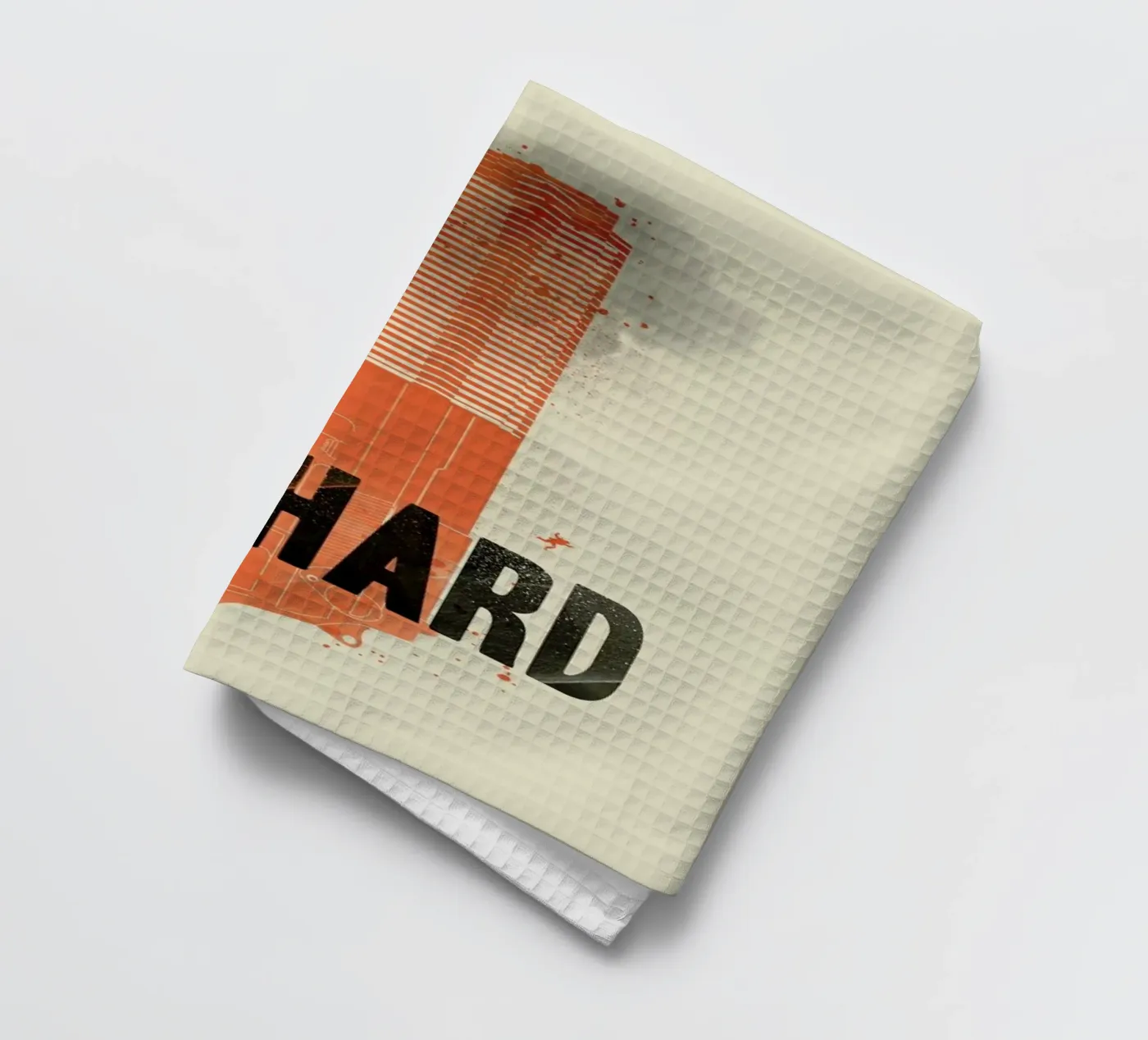 Die hard tea towel by Chris Wharton
