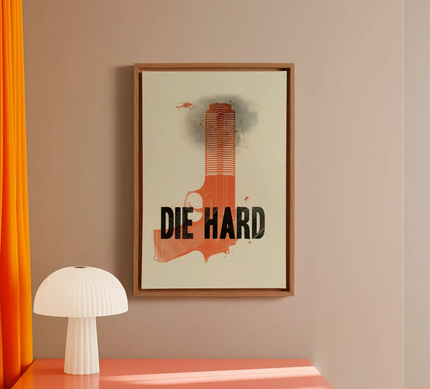 Die hard canvas van Chris Wharton