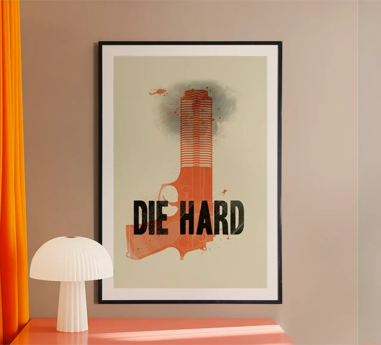 Die hard poster de Chris Wharton