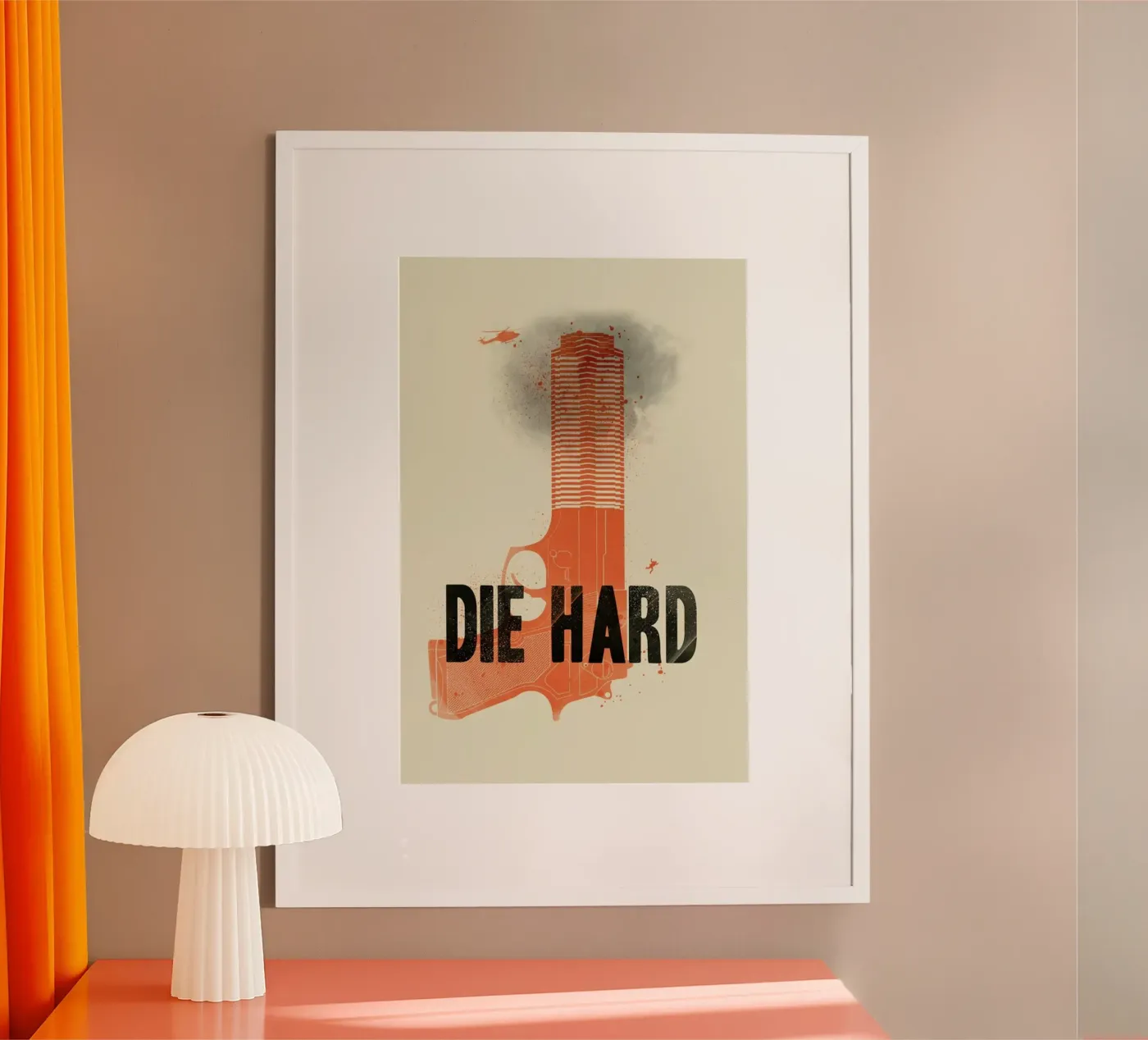 Die hard poster de Chris Wharton