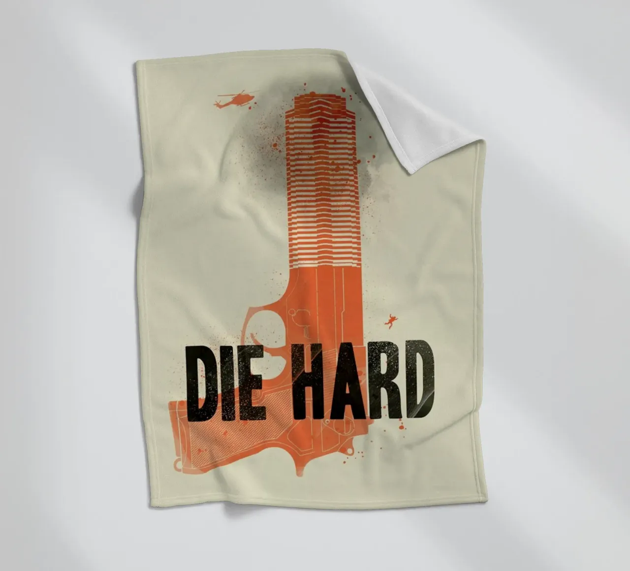 Die hard fleecedeken van Chris Wharton