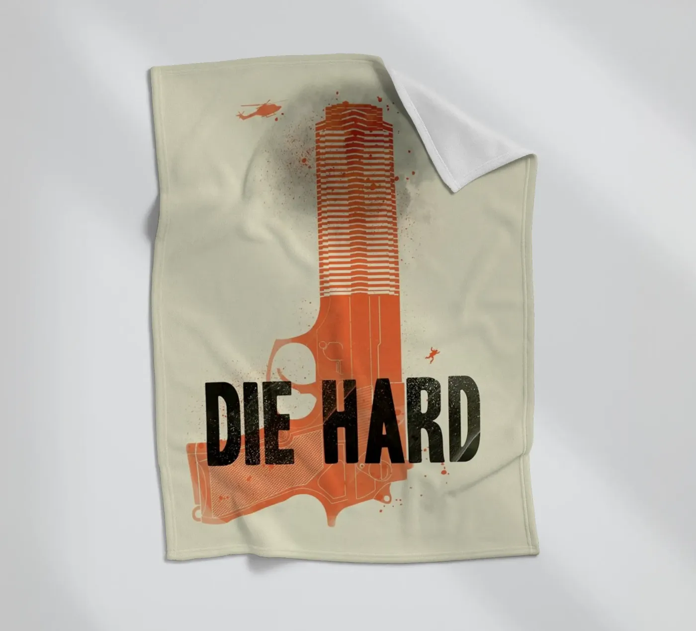 Die hard Fleecedecke von Chris Wharton