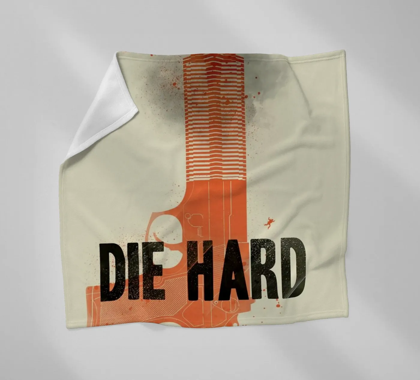 Die hard Fleecedecke von Chris Wharton