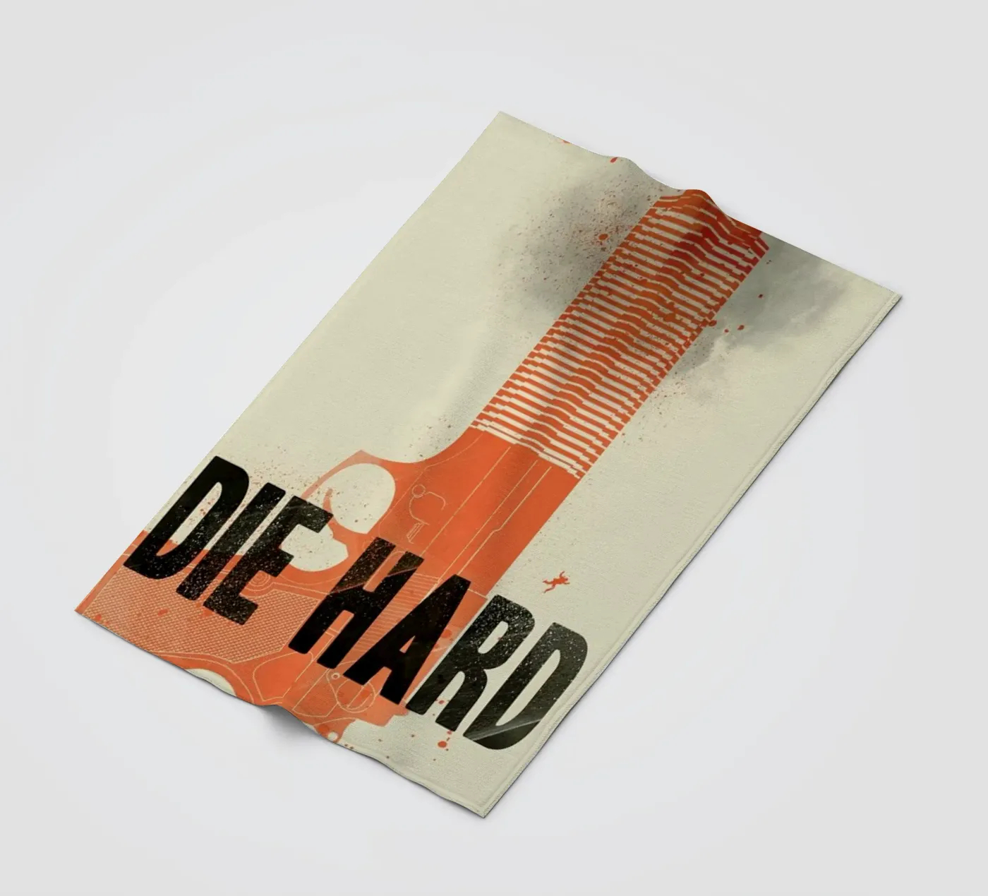 Die hard Fleecedecke von Chris Wharton
