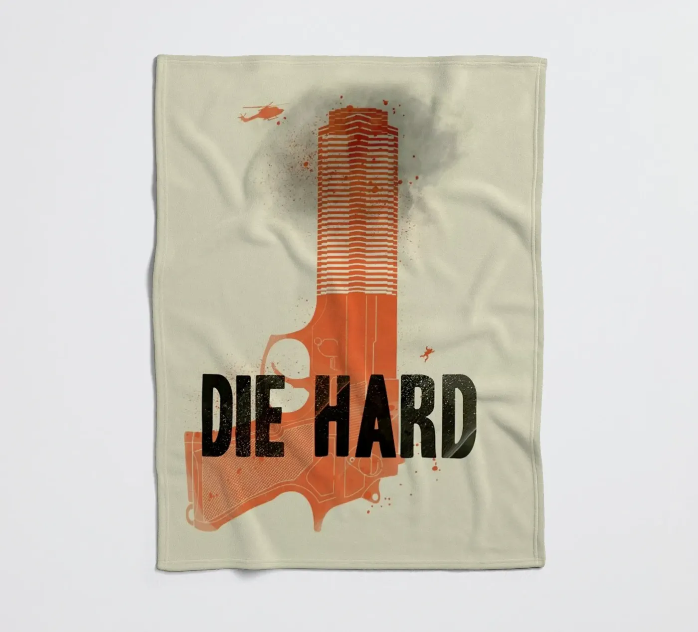 Die hard Fleecedecke von Chris Wharton