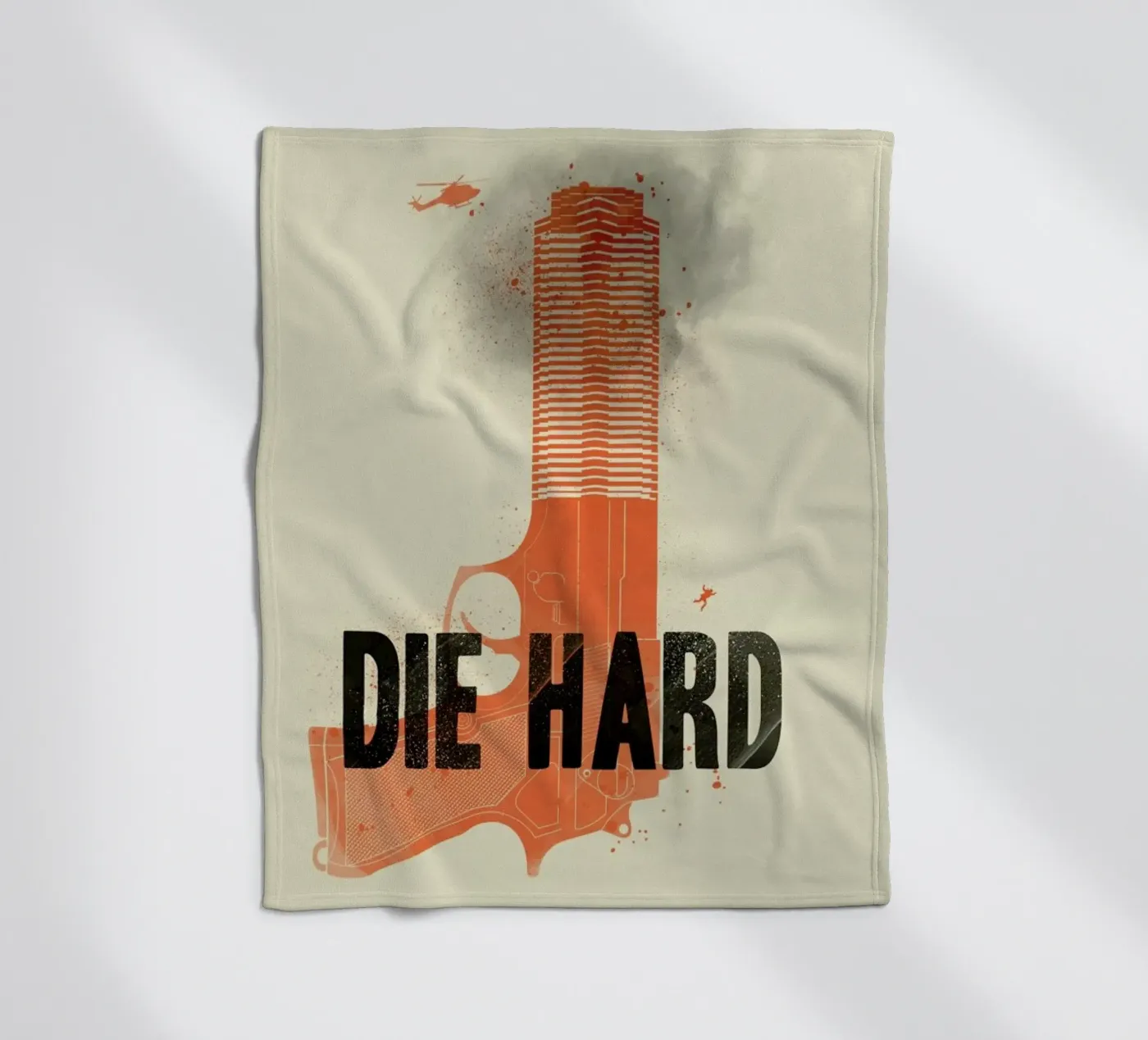 Die hard Fleecedecke von Chris Wharton