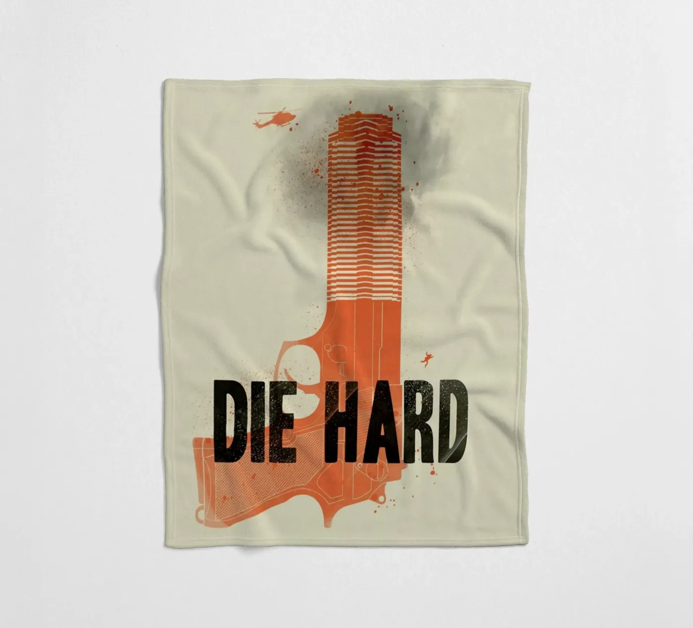Die hard Fleecedecke von Chris Wharton