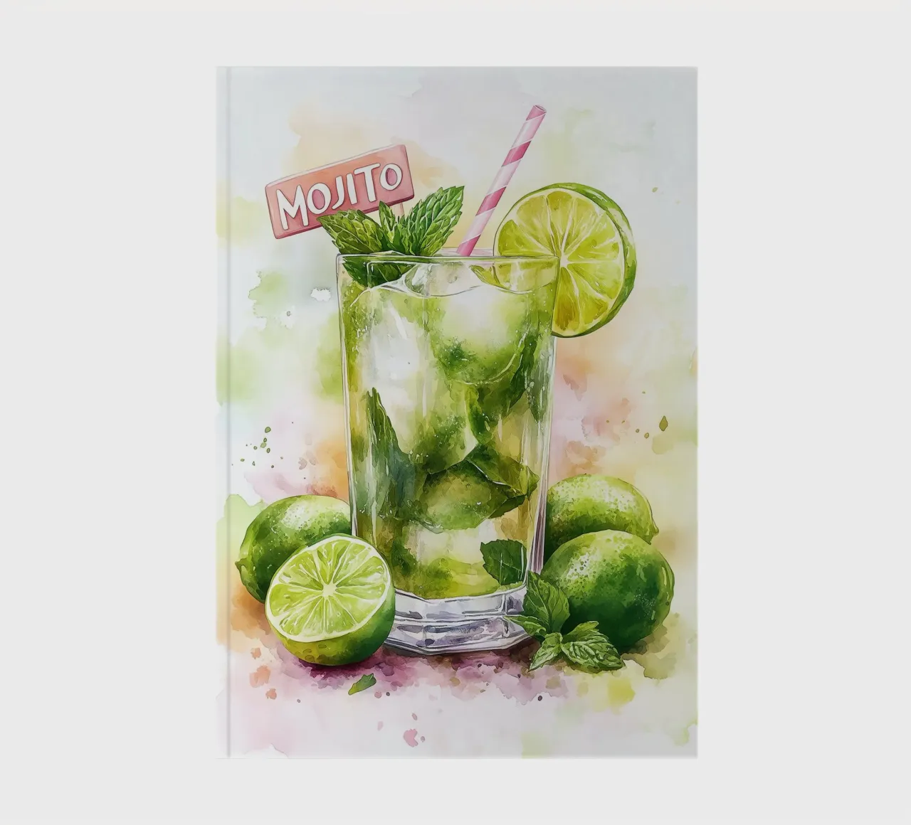 Refreshing mojito notebook by Spice & Style