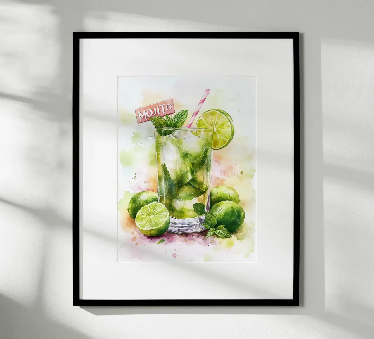 Mojito rinfrescante carta hahnemühle da Spice & Style