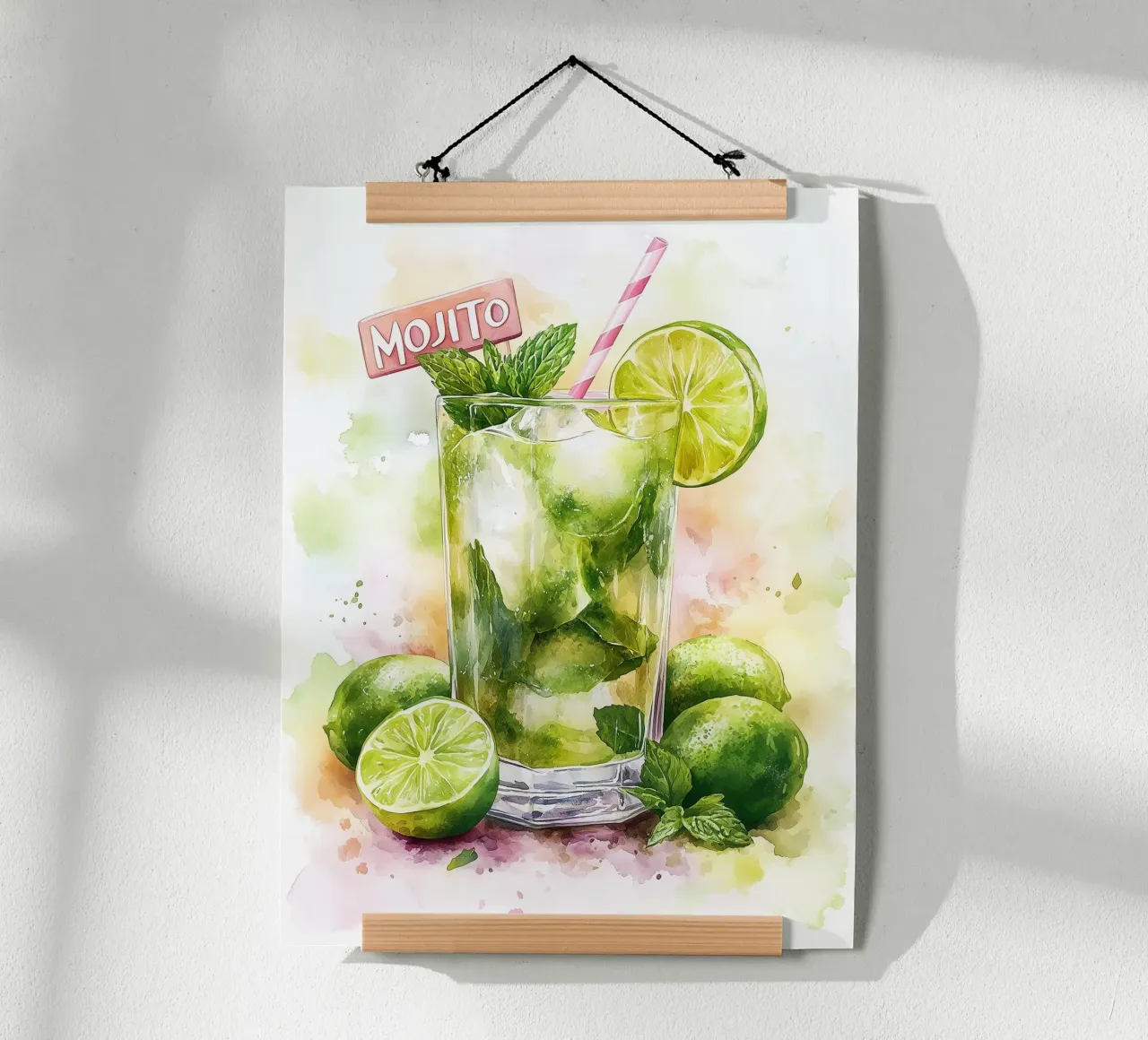 Mojito rinfrescante carta hahnemühle da Spice & Style