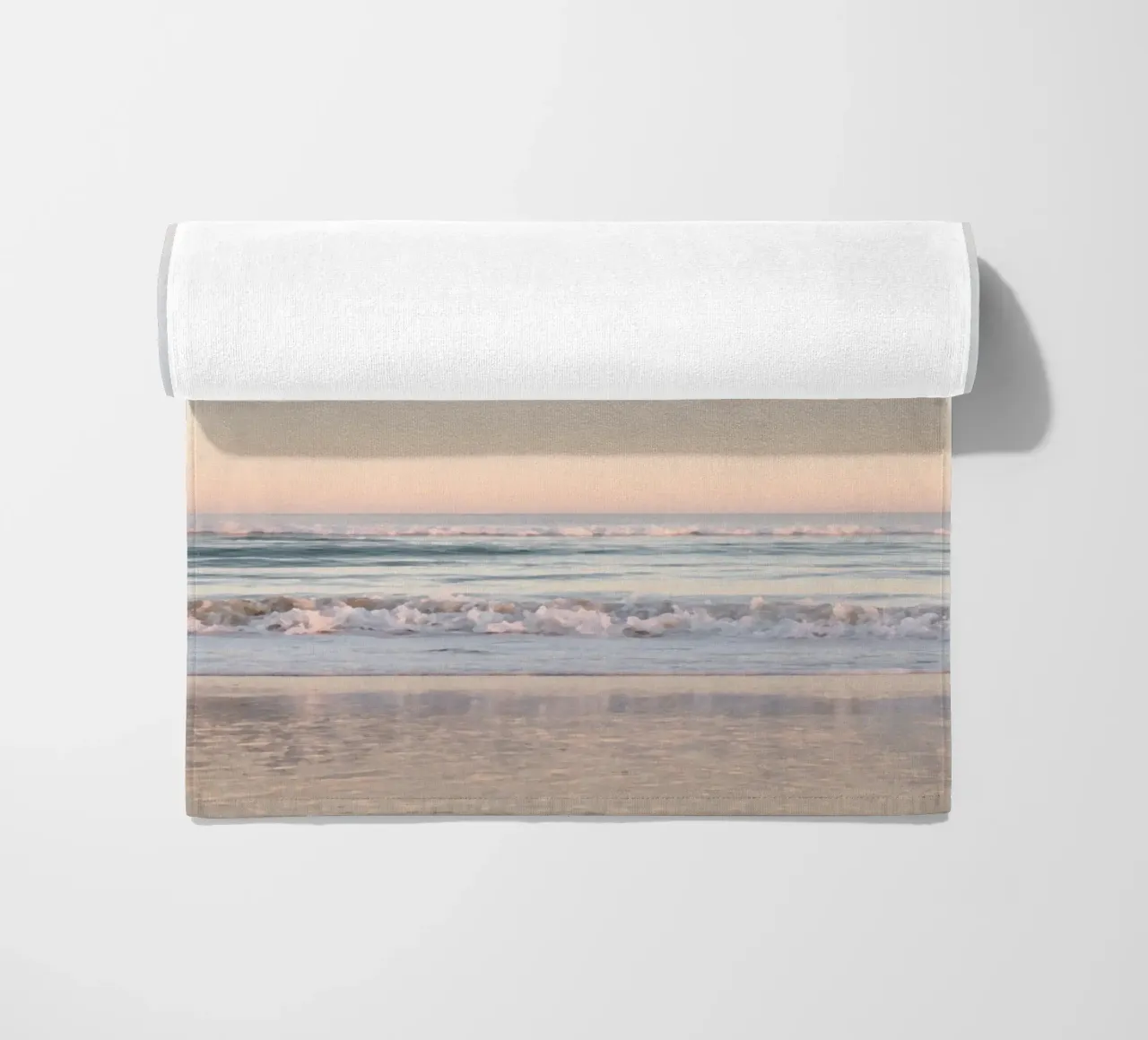 Paesaggio onirico in pastello telo mare da Dagmar Pels