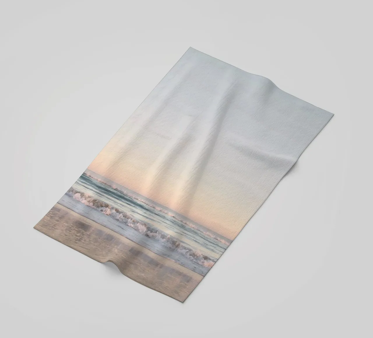 Paesaggio onirico in pastello telo mare da Dagmar Pels