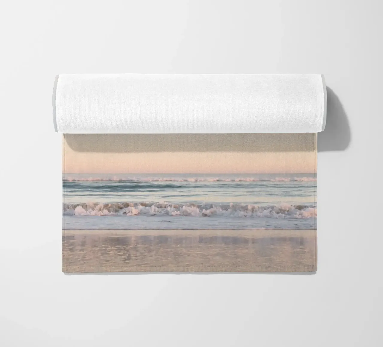 Paesaggio onirico in pastello telo mare da Dagmar Pels