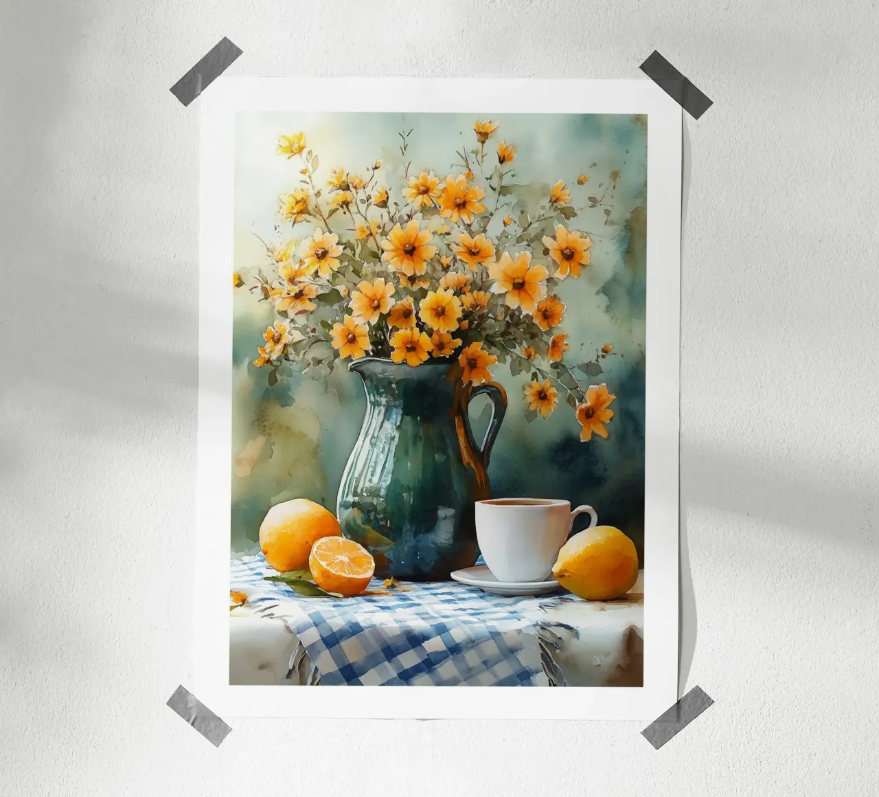 Bouquet di campagna e limonata poster da Spice & Style