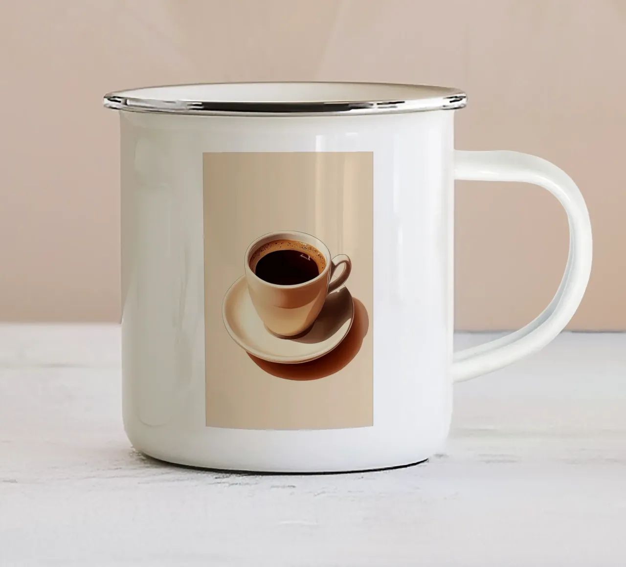 Tazza da caffè tazza in smalto da Spice & Style