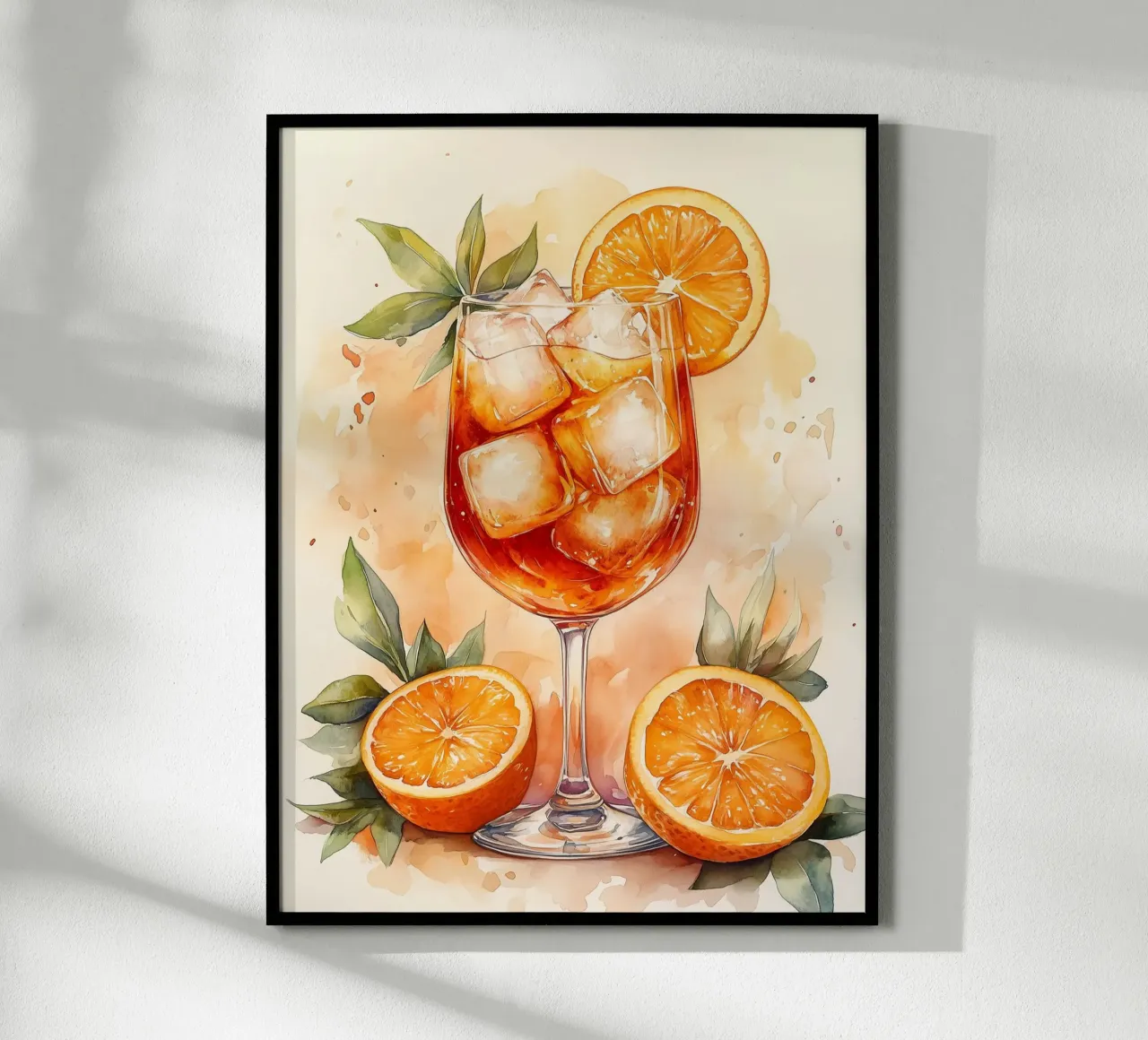 Cocktail all'arancia carta hahnemühle da Spice & Style