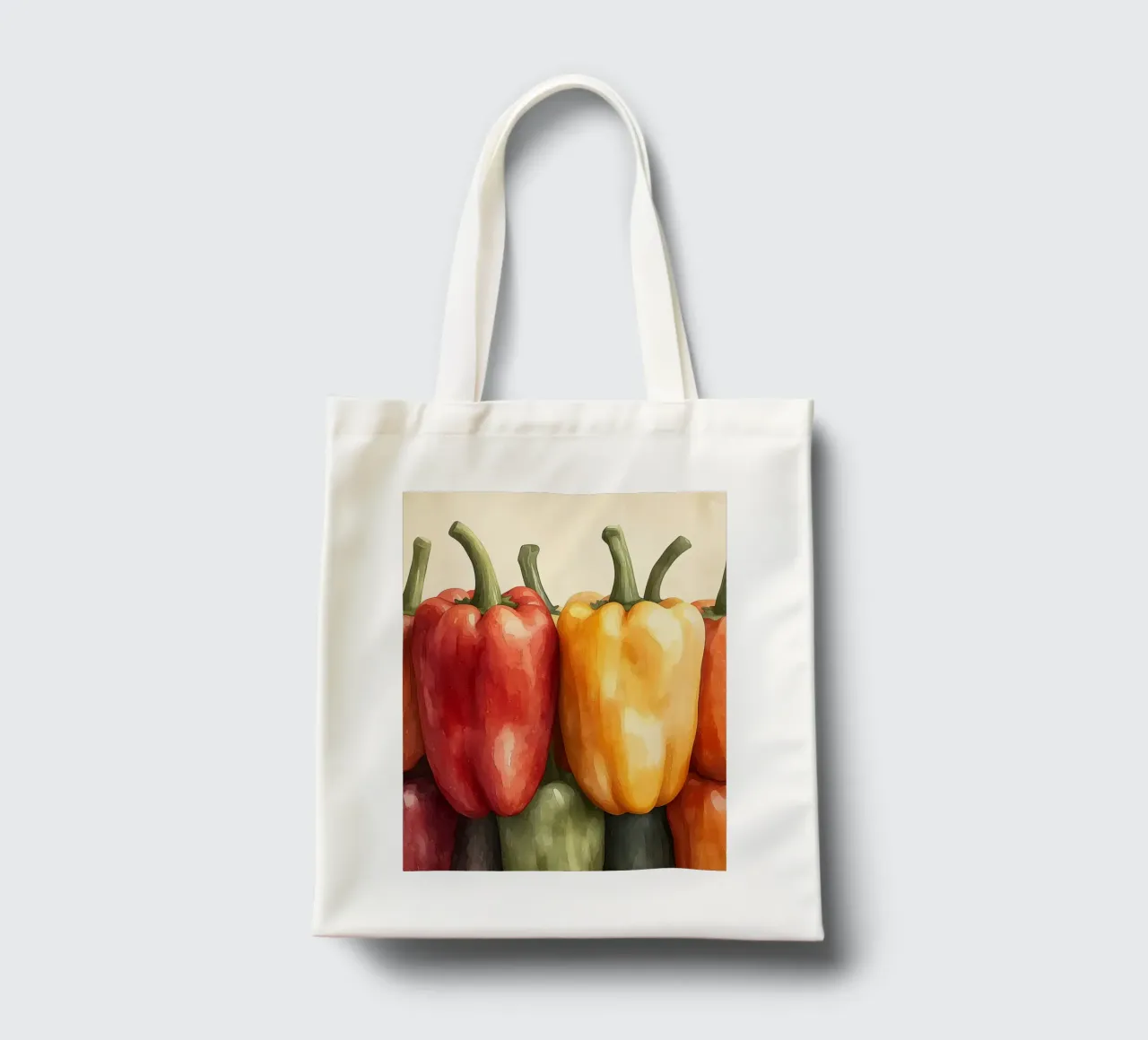 Poivron multicolore borsa in juta da Spice & Style